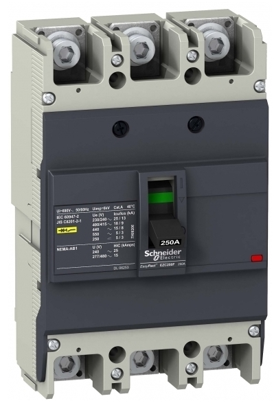 Изображение товара Автоматический выключатель Schneider Electric EZC250N3100