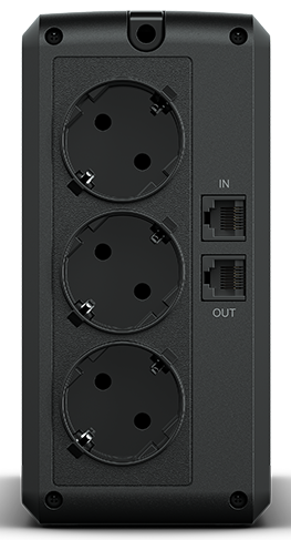 

Источник бесперебойного питания CyberPower UT850EG 850VA/425W, USB/RJ11/45 (3 EURO), UT850EG