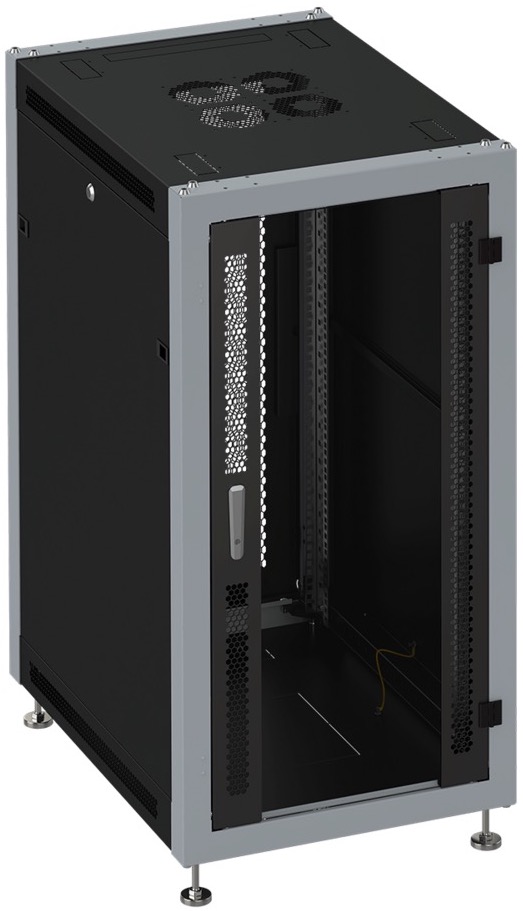 

Шкаф напольный 19", 15U SYSMATRIX SL 6815.914 600x800x800mm (ШхГхВ) передняя дверь стеклянная, задняя дверь двухстворчатая перфорированная, поворотная, SL 6815.914