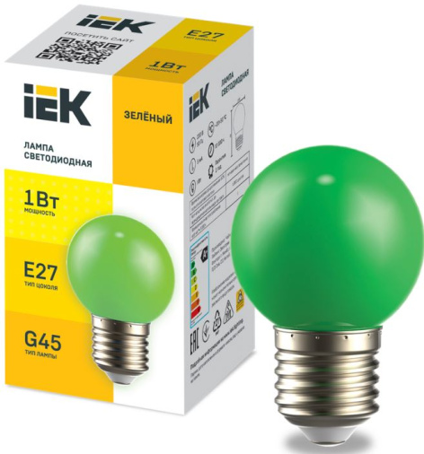 фото Лампа светодиодная IEK LLE-G45-1-230-G-E27 в Ростове-на-Дону