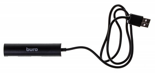 

Разветвитель USB 2.0 Buro BU-HUB4-0.5R-U2.0 4порт. черный, BU-HUB4-0.5R-U2.0