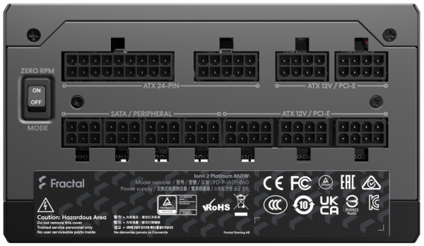 фото Блок питания ATX Fractal Design ION+ 2 Platinum