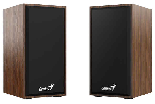 

Акустическая система Genius SP-HF180 31730029400 wooden, 2Х3 Вт, регулятор громкости, дерево, питание USB. Крупнее и громче!, SP-HF180