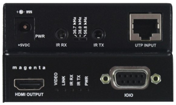

Приемник TVOne 2211096-02 сигналов HDMI 4096x2160/24 с HDCP, двунаправленного ИК, RS-232 из HDBaseT, 2211096-02
