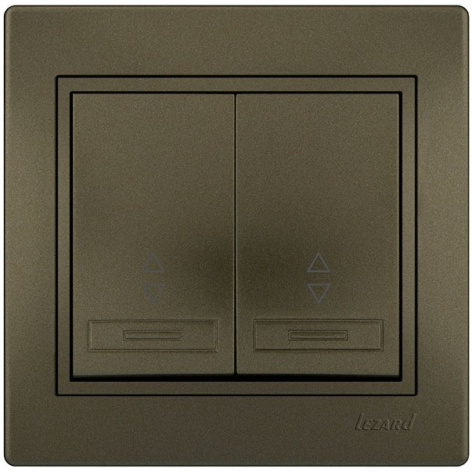 Изображение товара Переключатель Lezard 701-3131-106 для скрытого монтажа