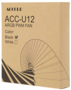 фото Вентилятор ACCORD ACC-U12 ARGB BLACK