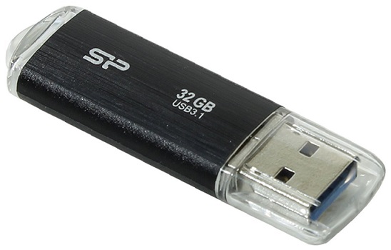 

Накопитель USB 3.0 32GB Silicon Power Blaze B02 SP032GBUF3B02V1K черный, Blaze B02