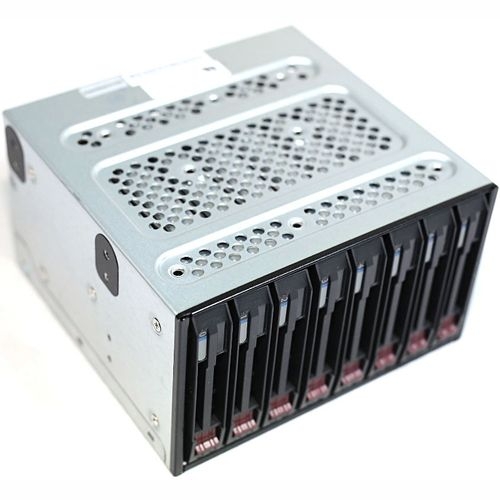 

Корзина Supermicro CSE-M28SACB 2x5.25 for 8x2.5" HDD Hot-swap SAS3(12Gbps) SATA, CSE-M28SACB
