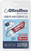 фото Накопитель USB 2.0 OltraMax OM-64GB-290-Dark Red