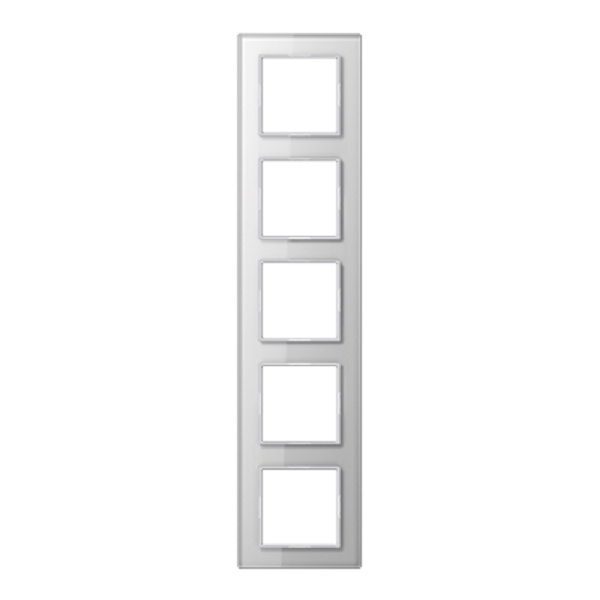 

Рамка Jung AC585GLWW 5-ая A creation Стекло белое, AC585GLWW