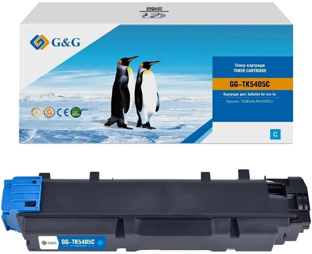 

Картридж G&G GG-TK5405C лазерный TK-5405 C голубой (10000стр.) для Kyocera TASKalfa MA3500ci, GG-TK5405C