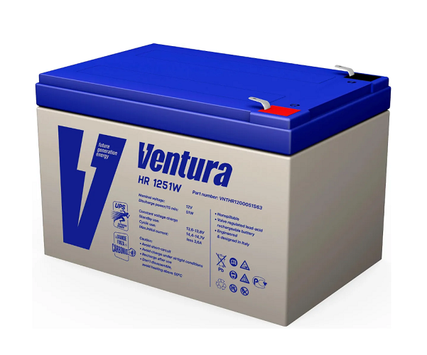 

Батарея для ИБП Ventura HR 1251W 12Ач/12В/325Вт, HR 1251W