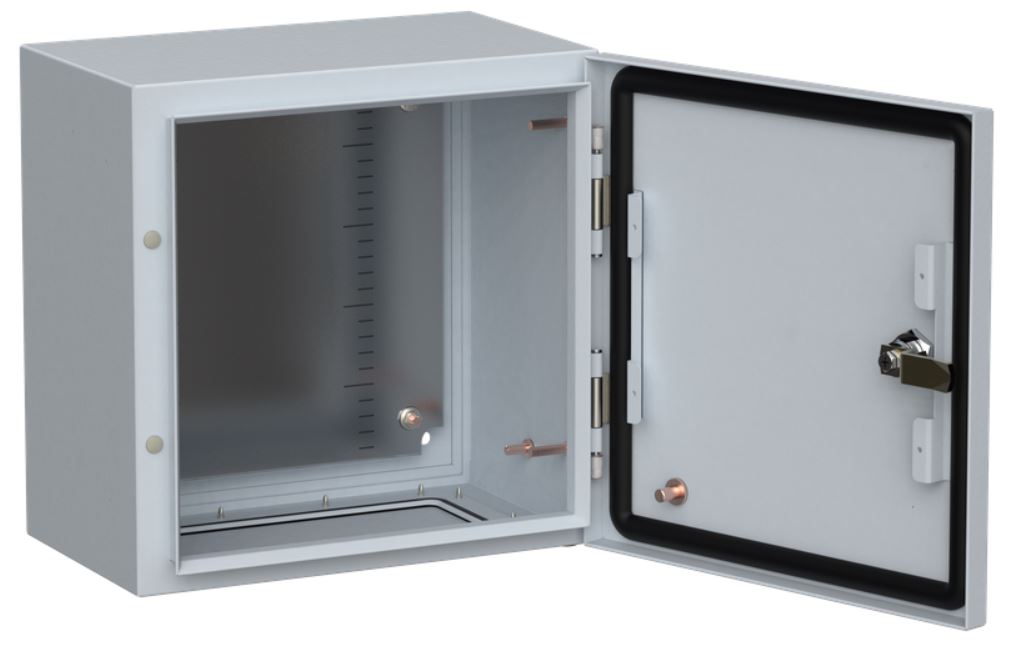 

Щит с монтажной панелью IEK TI5-10-N-030-030-020-66 TITAN 5 металлический ЩМП-30.30.20 УХЛ1 IP66, TI5-10-N-030-030-020-66