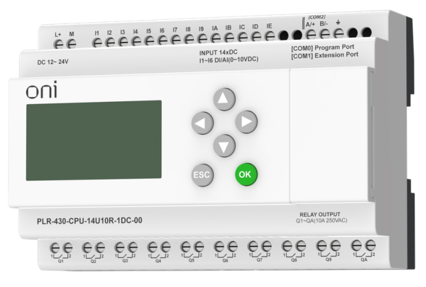 фото Модуль  ONI PLR-430-CPU-14U10R-1DC-00 в Санкт-Петербургe