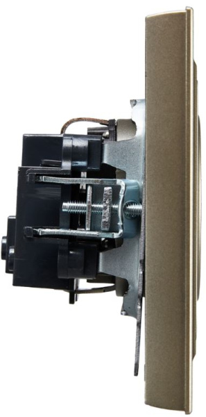 фото Розетка без заземления в сборе IEK BR-R10-10-K37-F в Красноярске