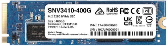 

Накопитель SSD M.2 2280 Synology SNV3410-400G SNV3000 400GB PCIe 3.0 x4 3000/750MB/s IOPS 225K/45K MTBF 1,8M (repl SNV3400-400G'), SNV3410-400G
