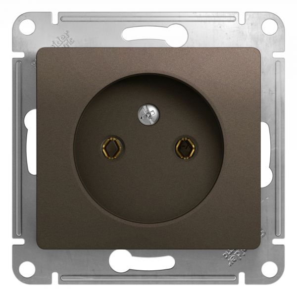 

Розетка Schneider Electric GSL000841 б/з, 16А шоколад, GSL000841