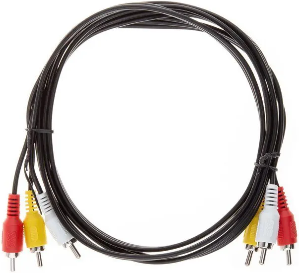 

Кабель VCOM VAV7150-5M соединительный 3xRCA (M)=>3xRCA (M), 5м, VAV7150-5M
