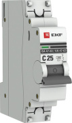 фото Автоматический выключатель EKF mcb4763-1-25C-pro