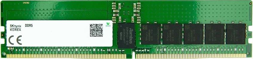 

Модуль памяти DDR5 16GB Hynix original HMCG78AEBRA107N PC5-38400 4800MHz ECC Reg 1.1v OEM, HMCG78AEBRA107N