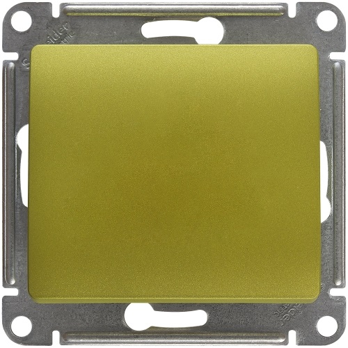

Выключатель Schneider Electric GSL001011 GLOSSA 1-клавишный механизм сх.1 (фисташковый), GSL001011