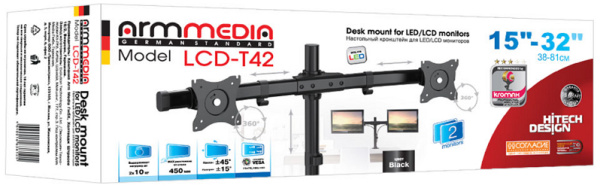 фото Кронштейн настольный Arm Media LCD-T42 в Омске