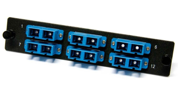 фото Панель  Hyperline FO-FPM-W120H32-12LC-BL в Екатеринбурге