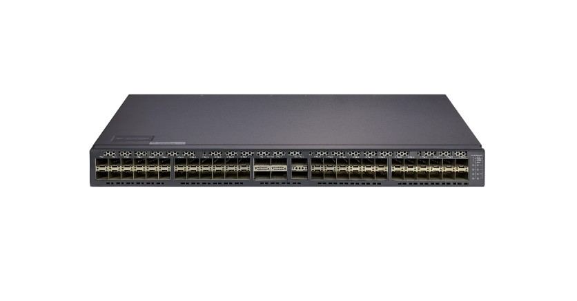 

Коммутатор управляемый BDCom S5864H 48*10GE/GE SFP+ ports, 2*40GE QSFP+ ports, 4*100GE (can expand to 4*10GE ports), 2*power slots with 2*hot-swap AC2, S5864H