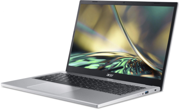 фото Ноутбук  Acer Aspire 3 A315-24P-R00C в Красноярске 15.6 ", Ryzen 5, 8 Гб RAM, 512 Гб SSD, Radeon 610M, Серебристый