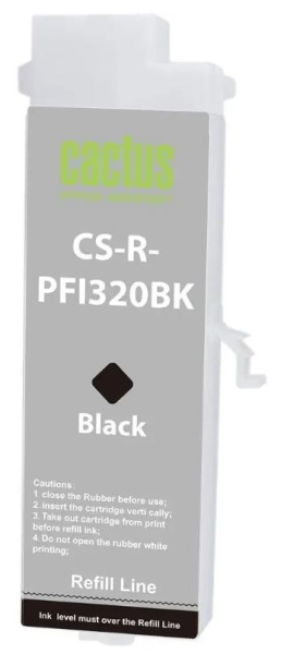 фото Картридж струйный Cactus PFI-320BK в Нижнем Новгороде