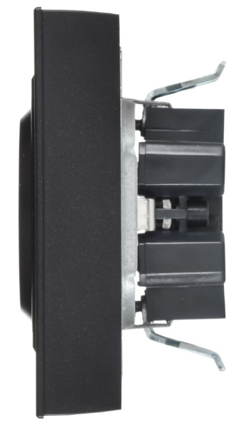 фото Розетка двухместная с заземлением  IEK BR-R27-16-K02-F