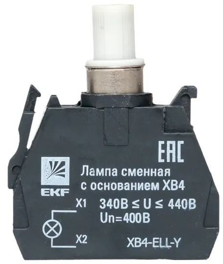 фото Лампа сменная c основанием  EKF XB4-ELL-Y в Ростове-на-Дону