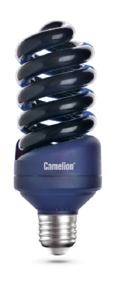 Изображение товара Энергосберегающая УФ-лампа Camelion LH26-FS/BLB/E27 26 Вт