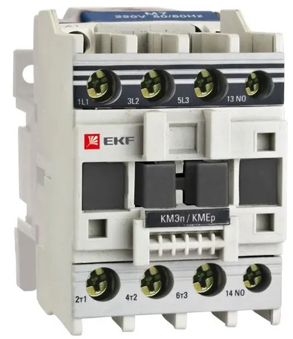 Изображение товара Контактор EKF ctr-s-12-24-p серии PROxima для автоматизации
