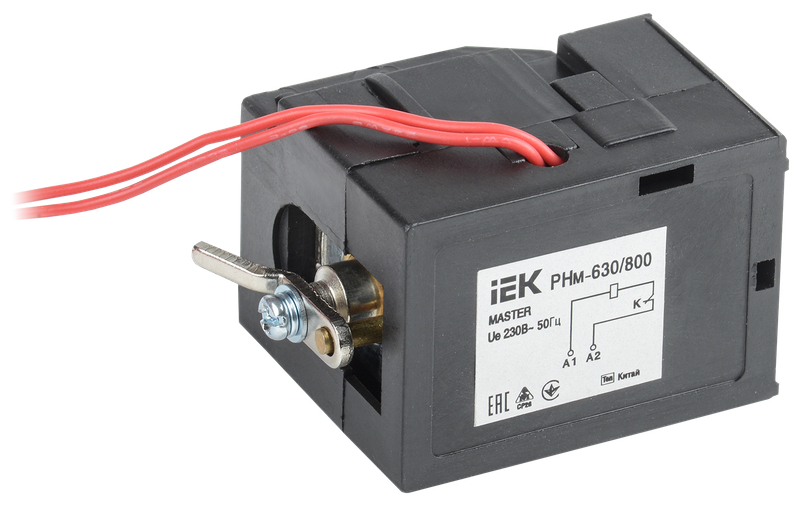 

Расцепитель независимый IEK SVA70D-RN-02 РНм-630/800 (РНм-40) 220В MASTER, SVA70D-RN-02