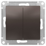 фото Переключатель двухклавишный Systeme Electric ATN000673