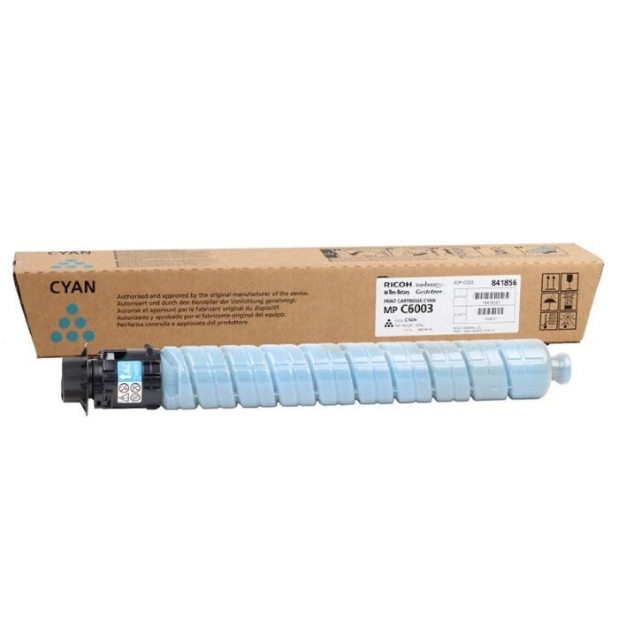 

Тонер-туба Ricoh тип MP C6003 841856 голубой (22 500 страниц) для Aficio MP C4503/C5503/C6003, тип MP C6003