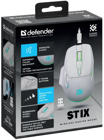 фото Мышь Wireless Defender Stix GM-009 в Уфе