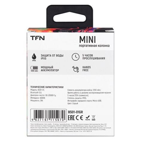 фото Портативная акустика  TFN Mini в Перми
