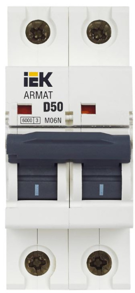 фото Автоматический выключатель  IEK AR-M06N-2-D050