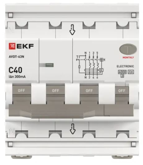 фото Автомат дифференциальный EKF D63N46EA40C300 в Санкт-Петербургe