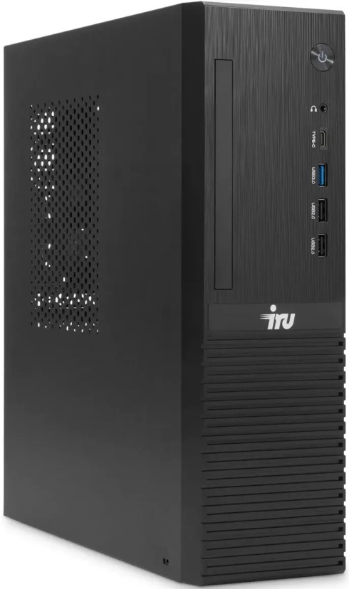 

Компьютер iRu 310SC SFF 2017903 PG G7400/8GB/256GB SSD/UHD Graphics 710/GbitEth/200W/Win11Pro/black, 310SC SFF