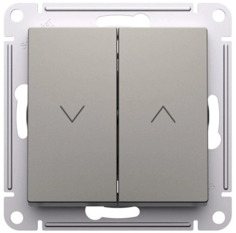 Изображение товара Выключатель двухклавишный Systeme Electric ATN000519 для жалюзи