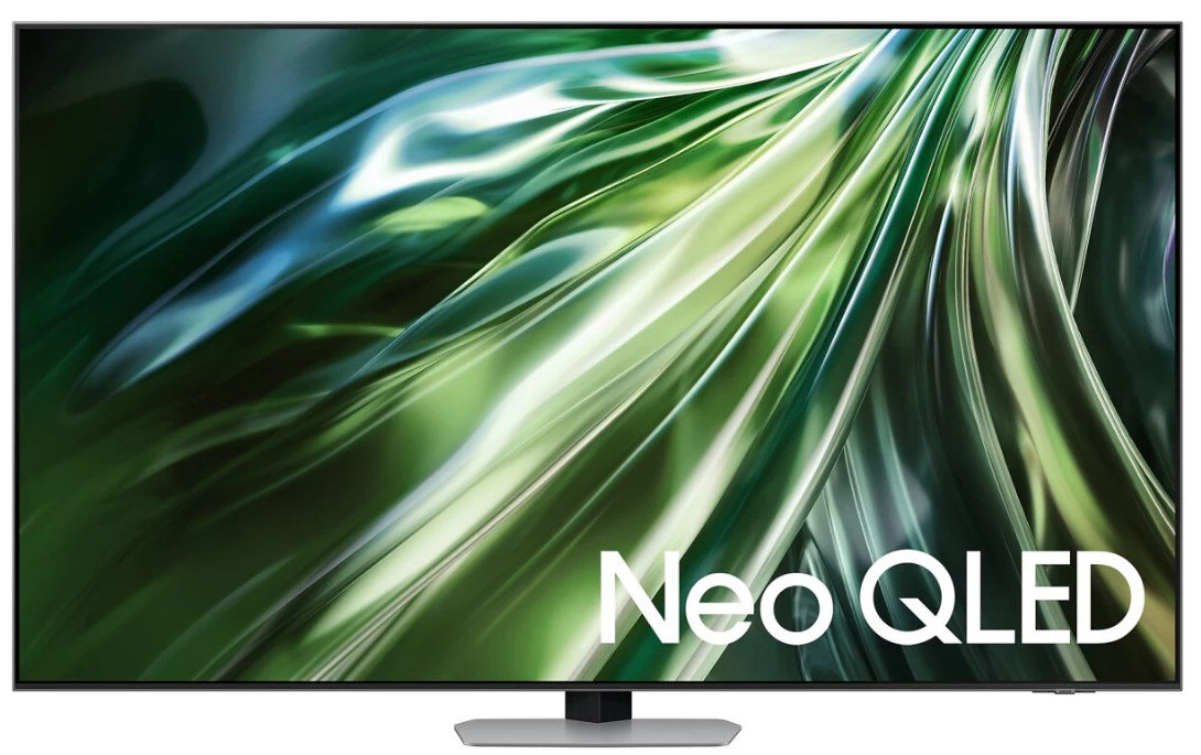 

Телевизор Samsung QE85QN90DAUXRU QLED 85" Series 9 черненое серебро/серебристый 4K Ultra HD 120Hz DVB-T2 DVB-C DVB-S2 USB WiFi Smart TV, QE85QN90DAUXRU