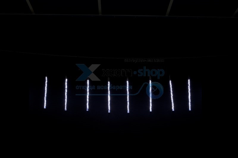 

Гирлянда NEON-NIGHT 256-416 тающие сосульки светодиодная, 8 шт х 50 см, шаг 40 см, 230 В, теплые белые светодиоды, 256-416