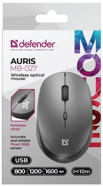 фото Мышь Wireless Defender Auris MB-027 в Челябинске