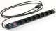 фото Блок розеток 19", 8 розеток Hyperline SHE19-8SH-S-2.5EU в Казани