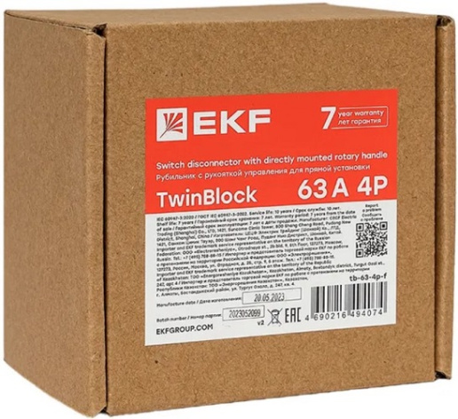 фото Рубильник  EKF tb-63-4p-f в Уфе