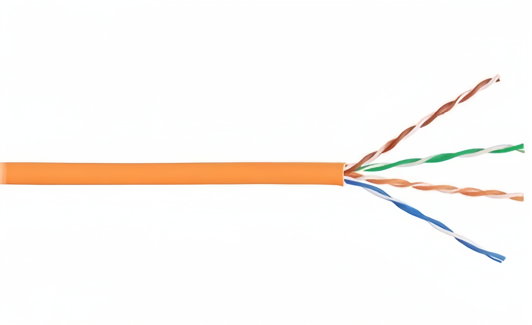 фото Кабель витая пара F/UTP 6 кат. 4 пары Lanmaster LAN-6EFTP-LSZH-OR в Омске