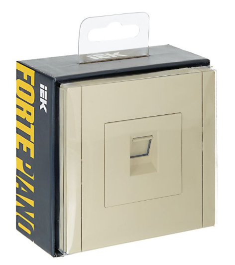 фото Розетка компьютерная  IEK FP-K10-1-K10 в Волгограде